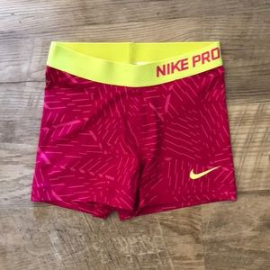 Nike | Shorts | Nwot Nike Pro Patterned 